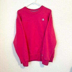 Champion Sweatshirt Women’s Medium Pink Pullover